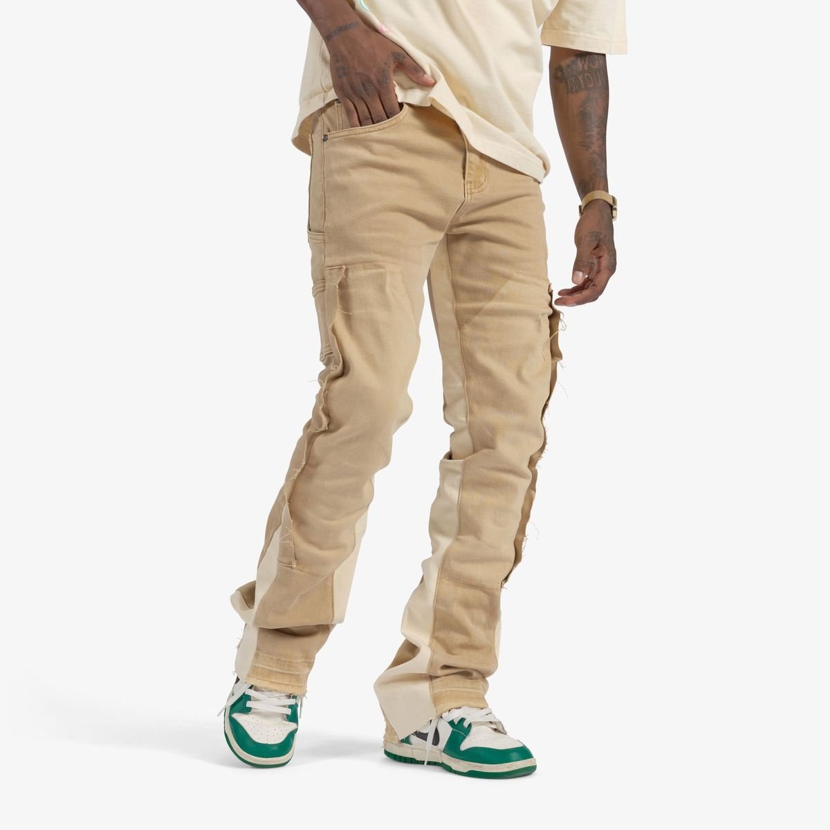 Sugarhill Revolver Stacked Denim Pant