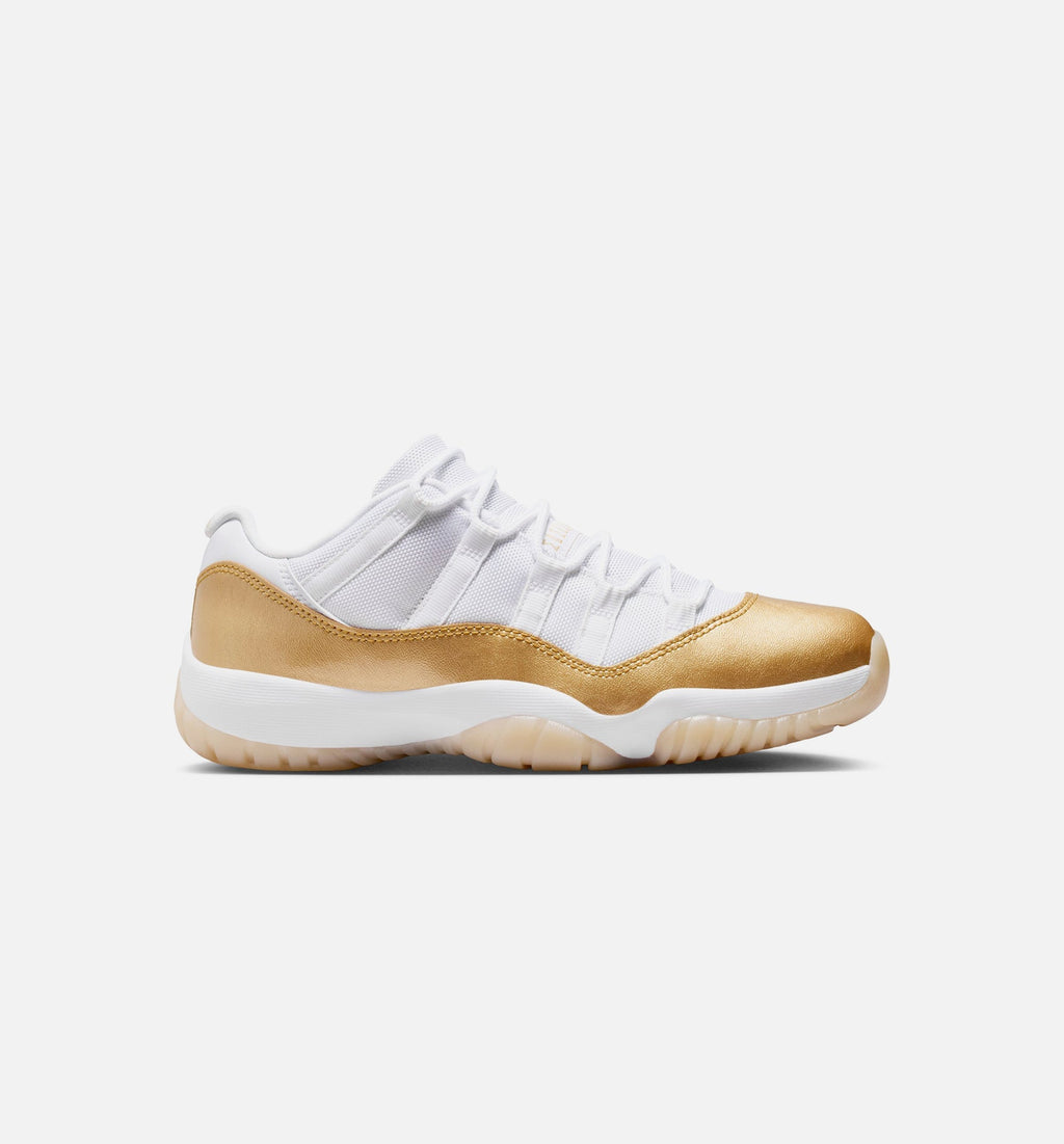 Air Jordan 11 Retro Low Mother's Day Women's Shoes - White/Gold