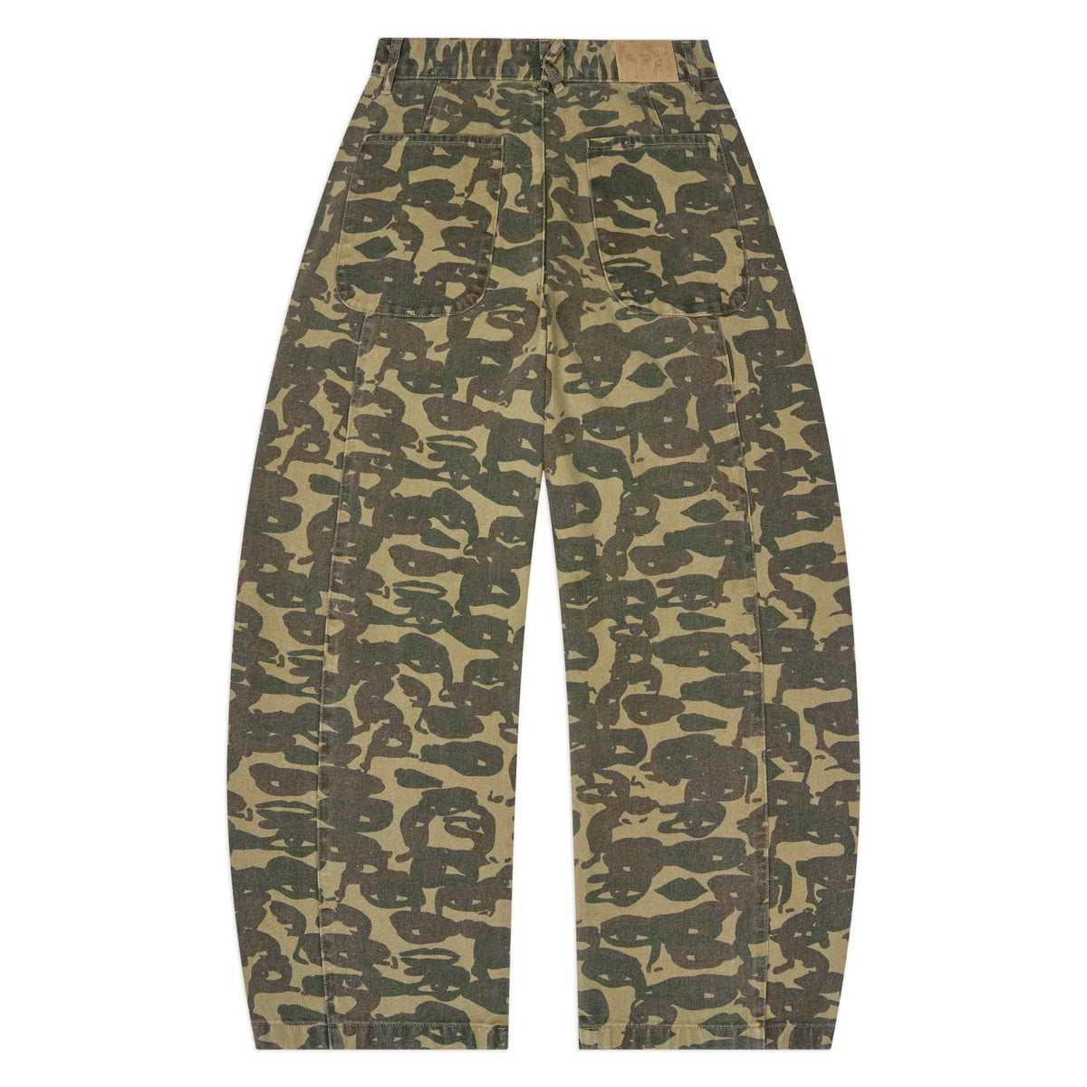 Kidsuper Face Camo Wide Leg Jean