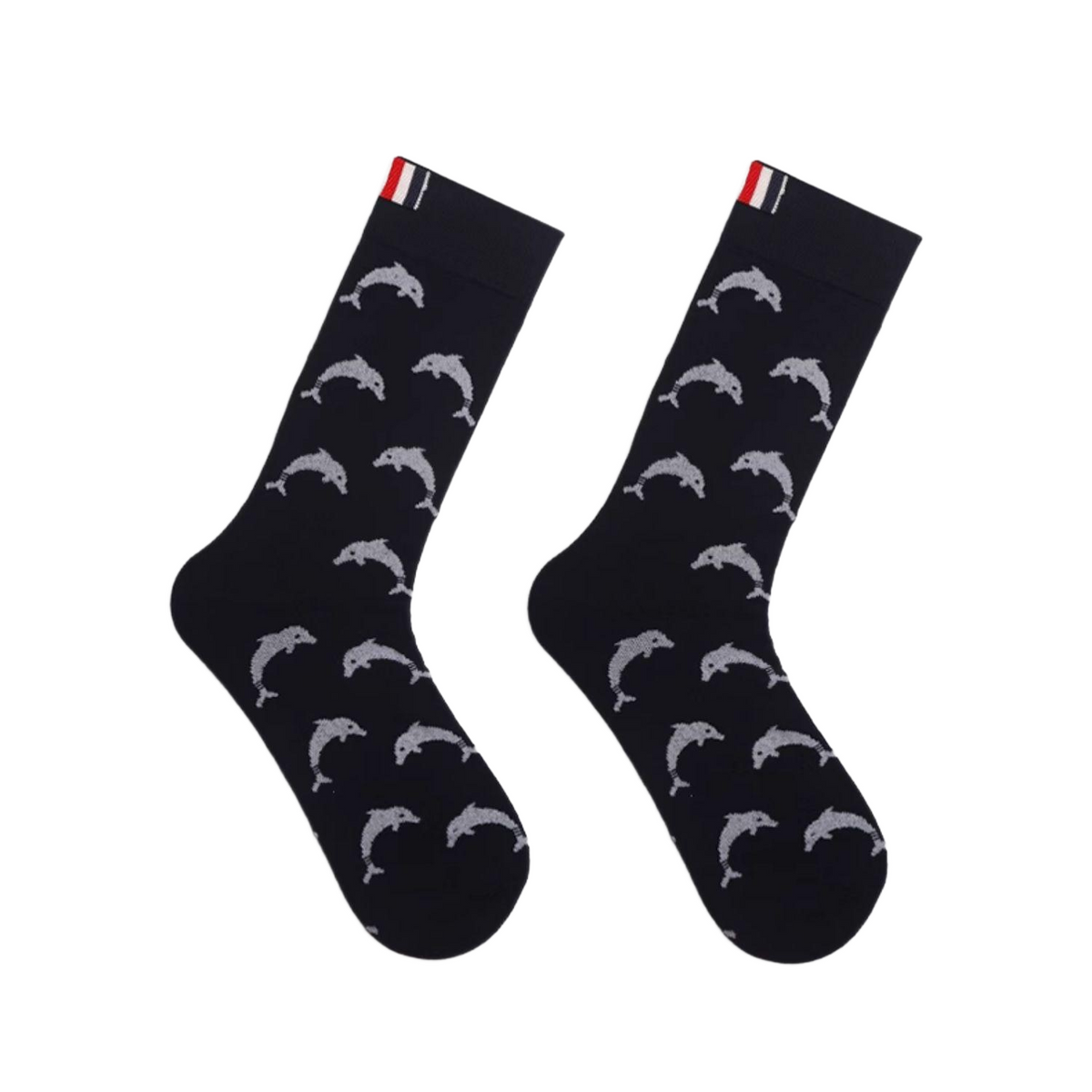 Dolphin mid-calf socks