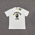 BAPE SS26 A Synning Ape Halo College T-Shirt