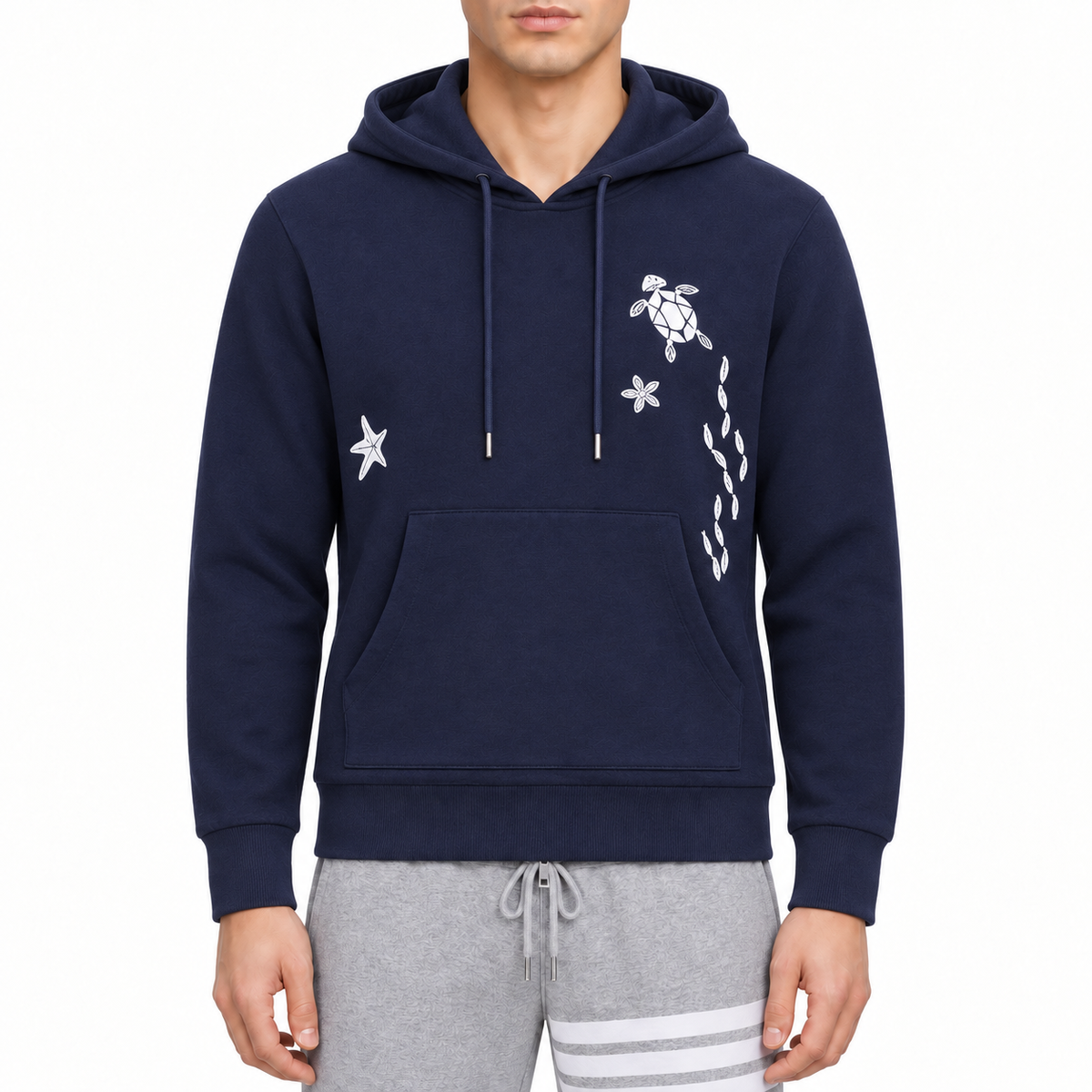 Animal embroidery Hoodie | Thom Browne