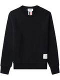Thom Browne rear RWB stripe sweatshirt