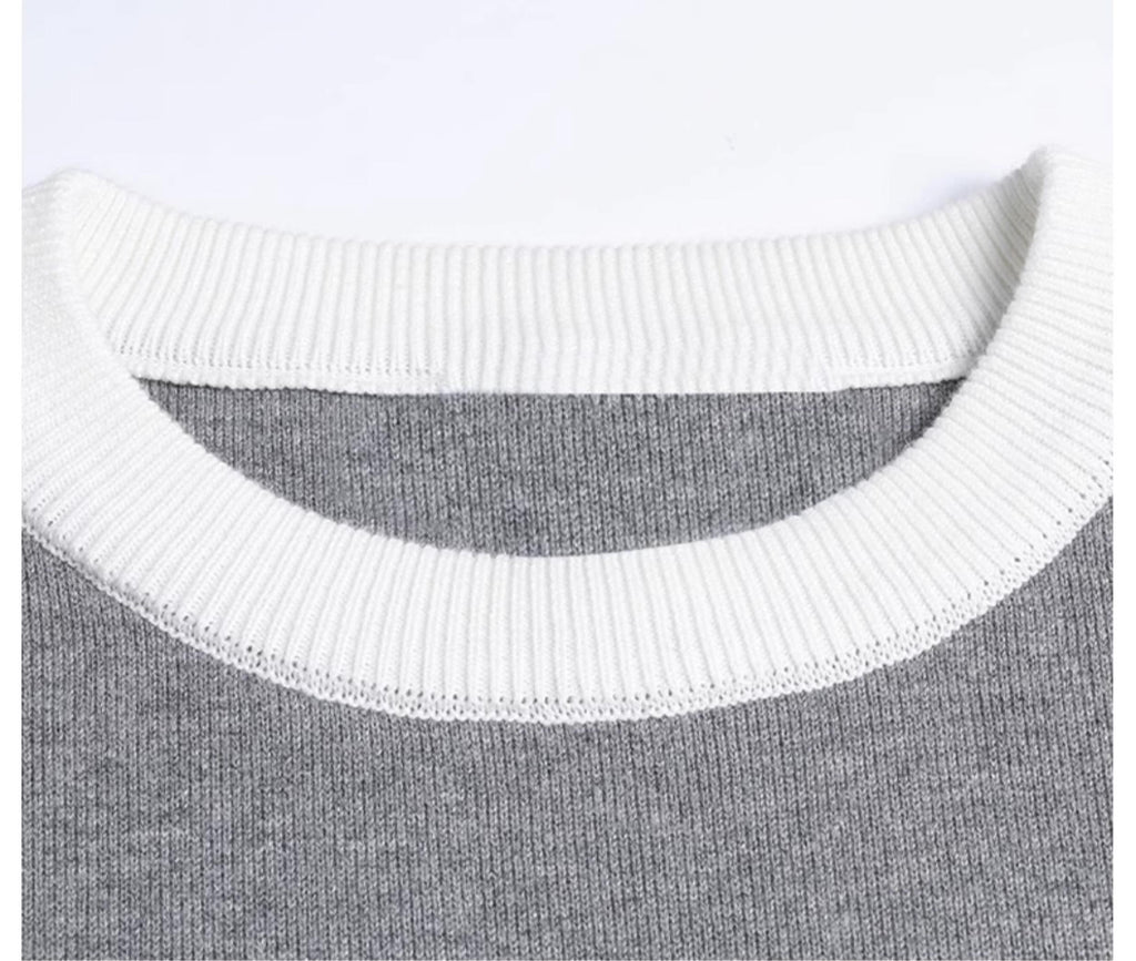 Unisex Stickman Dog Walking Sweater