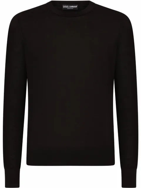 Dolce & Gabbana cashmere crew neck jumper