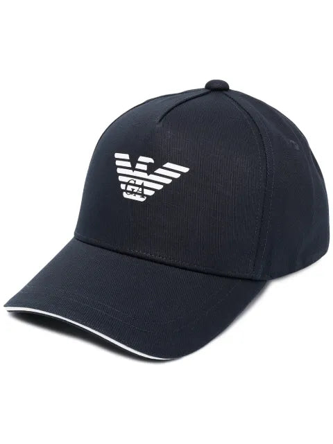 Emporio Armani logo-embroidered baseball cap