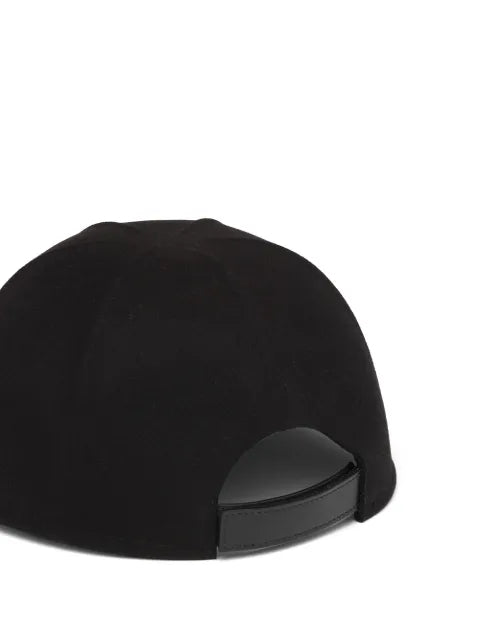 Prada baseball cap in wool felt