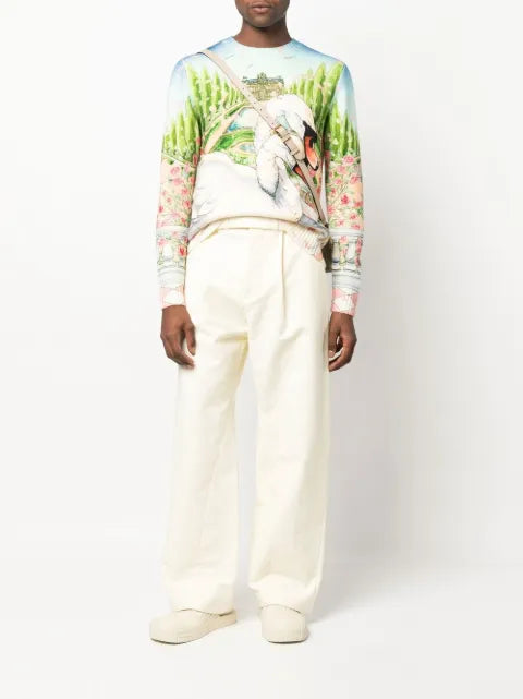 Casablanca Lamour En Fleur jumper