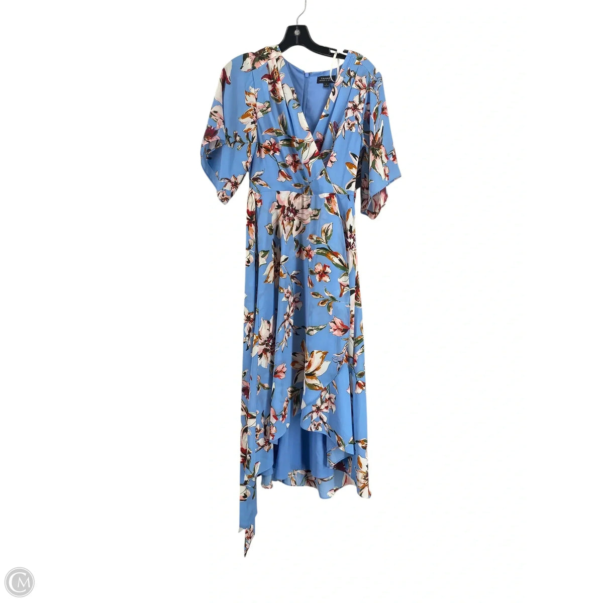 Dress Casual Maxi By Tahari By Arthur Levine In Floral Print, Size: 4