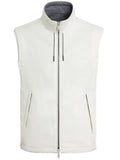 Zegna reversible zip-up vest