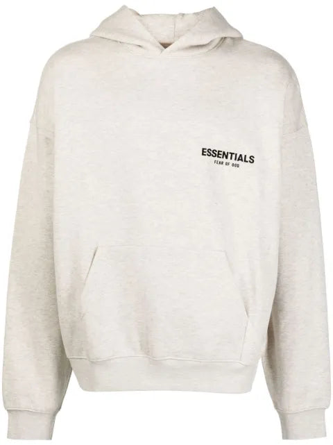 FEAR OF GOD ESSENTIALS logo-print cotton-blend hoodie
