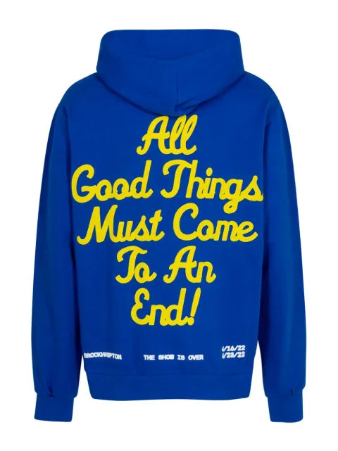 Brockhampton Forever graphic-print cotton hoodie