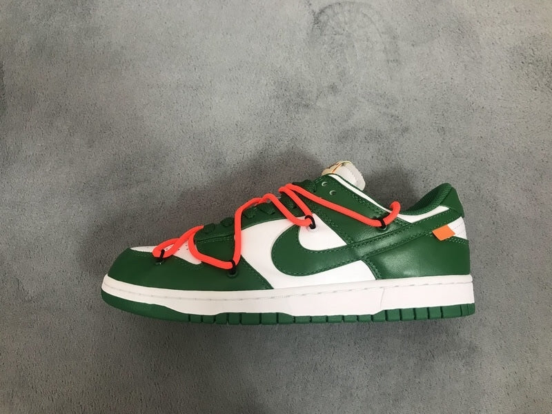 Nike Dunk Low OFF WHITE Pine Green Reps Sneaker  CT0856-100