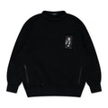 Black Sweatshirt With Pockets
