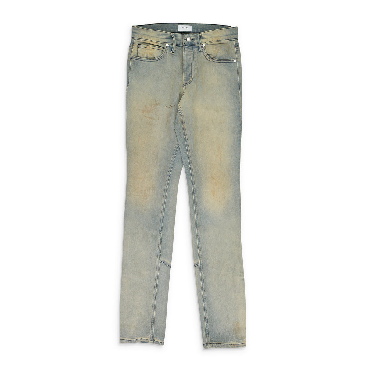 Blue Straight-Fit Jeans