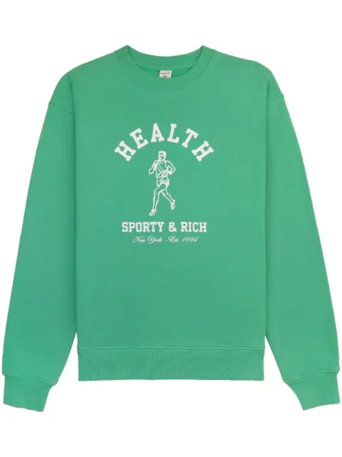 Sporty & Rich NY Running Club cotton sweatshirt