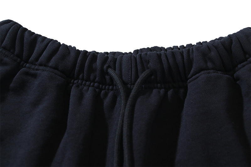 OFF-WHITE "Brushstroke Arrow" Hand-Painted Cotton Sweatshorts