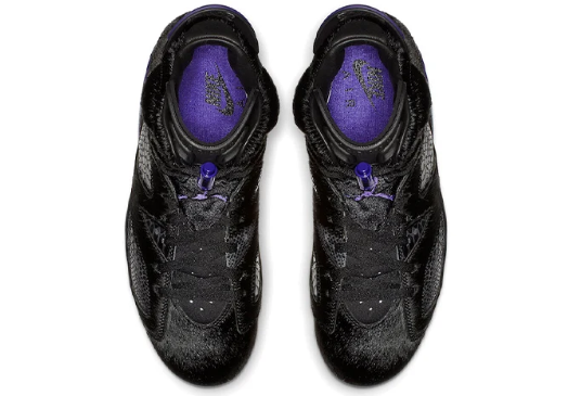 Air Jordan 6 Retro x Social Status 'Pony Hair' Sneakers AR2257-005