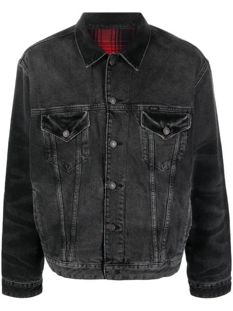 Polo Ralph Lauren reversible checked denim jacket