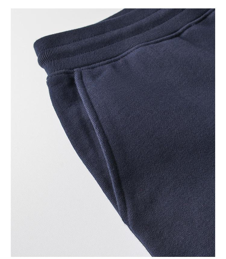 Thom Browne Style Unisex Casual Sweatpants with Signature Four-Bar Detail