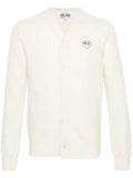 Comme Des Garçons Play heart-motif wool cardigan