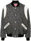 Kenzo marl-knit varsity jacket
