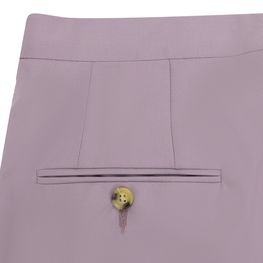 PINK TROPICAL WOOL SUIT TROUSERS