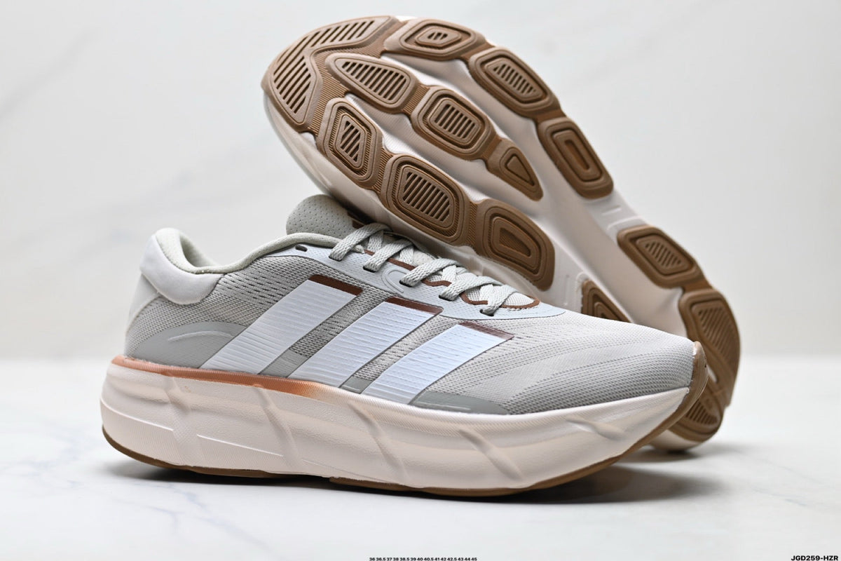 Adidas K81801750 Unisex Running Shoes - White/Beige