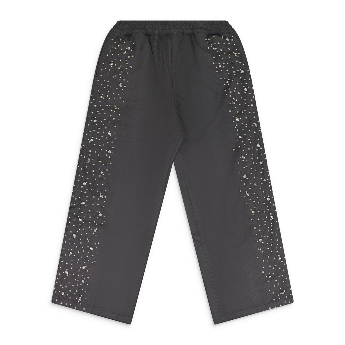 Black Cashew Blossom Pearl Sweatpants
