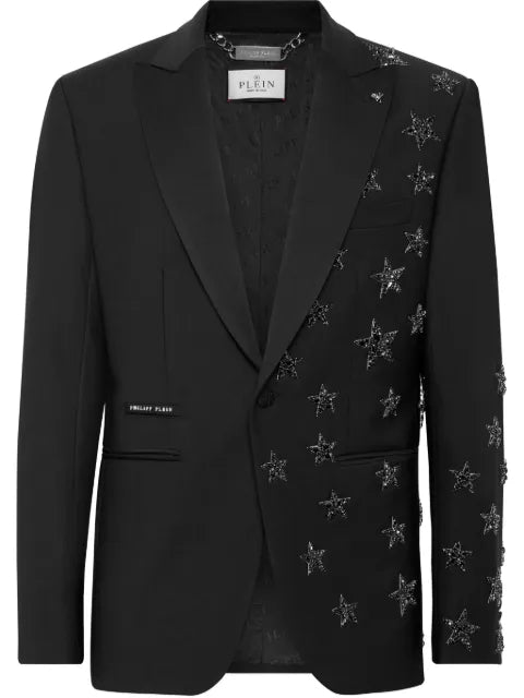 Philipp Plein wool blazer Lord Fit stars