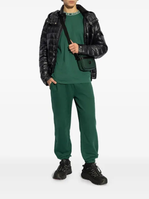 Moncler Lauros hooded short down jacket