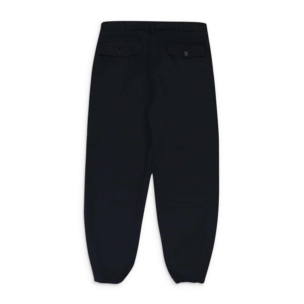 Black Relaxed Cargo Pants