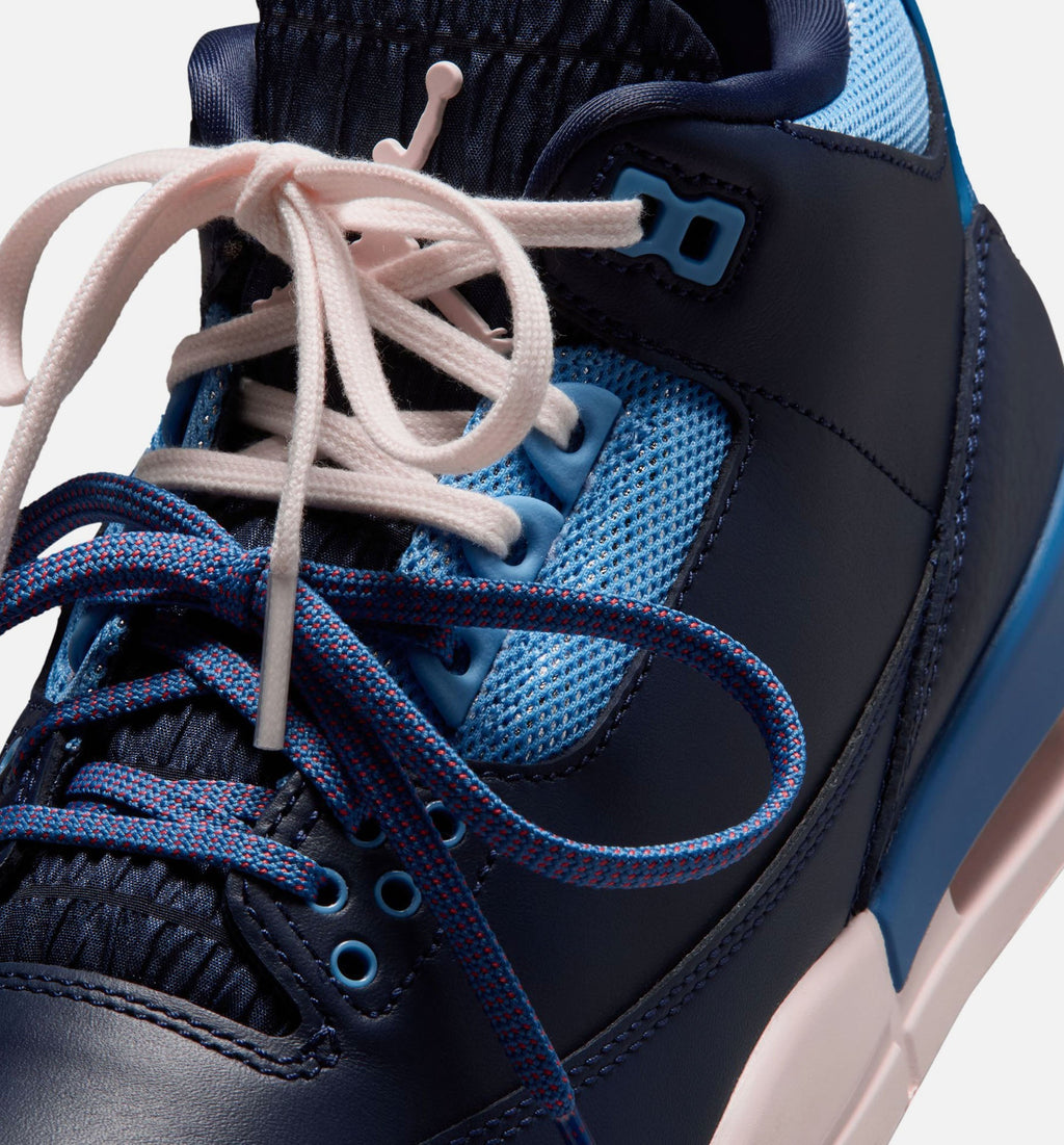 Air Jordan 3 Retro Sport Renaissance Women's – Obsidian/Chalk/Track Red