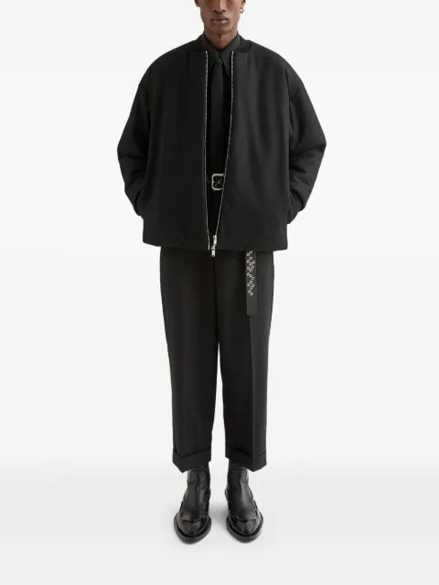 Jil Sander wool bomber jacket