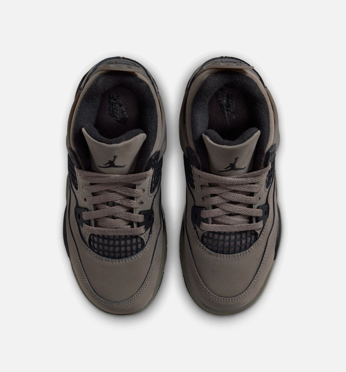 Air Jordan 4 Retro Cave Stone & Black Preschool Lifestyle Shoe