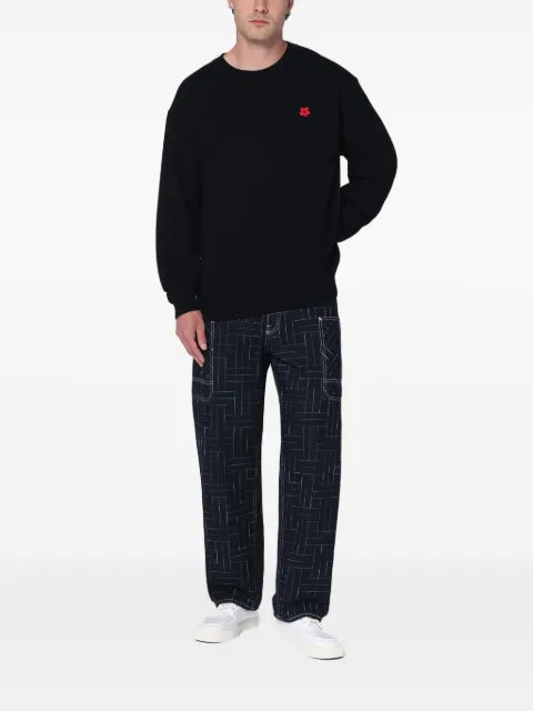 Kenzo Boke Flower crew-neck sweater