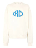 Roberto Cavalli monogram-embroidered sweatshirt