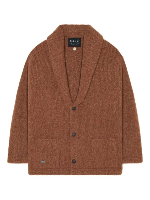Alanui shawl-collar button cardigan