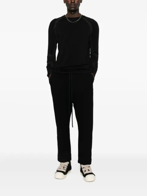 Thom Krom panelled long-sleeve sweater