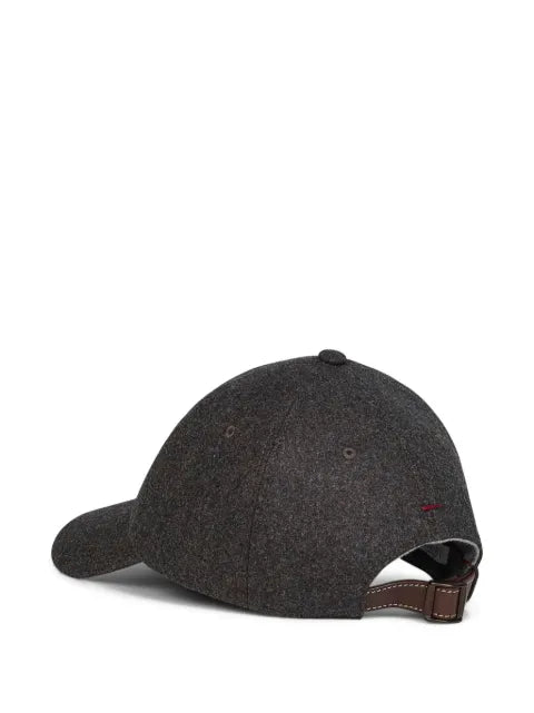 Brunello Cucinelli embroidered curved-peak baseball cap