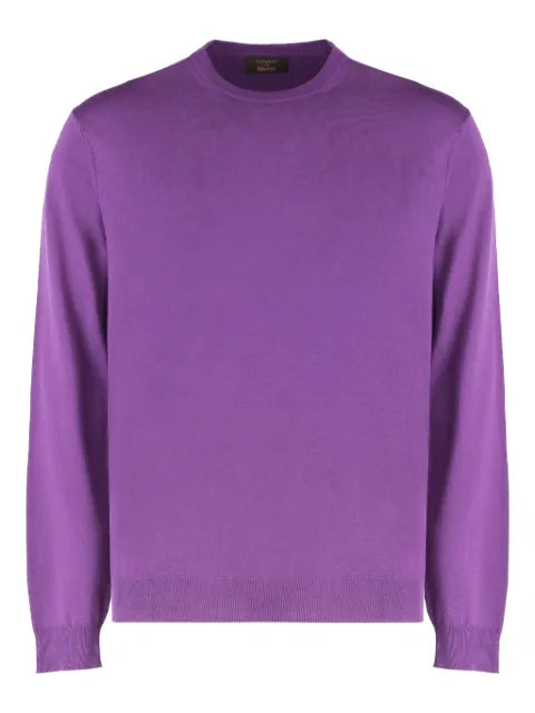 slowear round-neck wool sweater