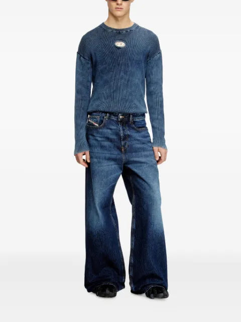 Diesel K-Darren-D ribbed cut-out sweater