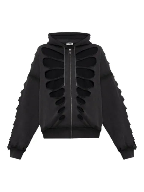 AVAVAV Shoulderless cut-out hoodie