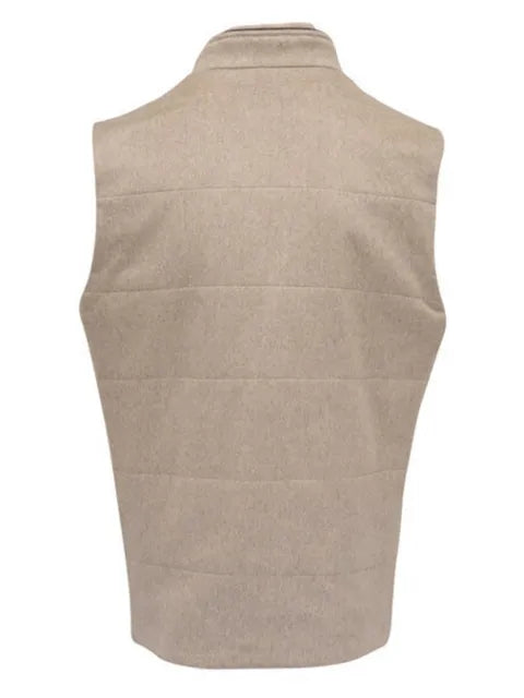 Maurizio Baldassari Arena quilted zip gilet