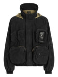Dolce & Gabbana waxed natté bomber jacket