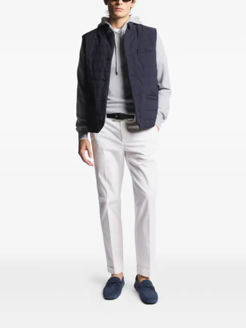 Fay padded vest with pockets