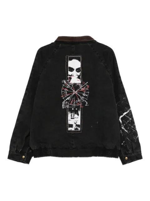 Enfants Riches Déprimés graphic-print bomber jacket