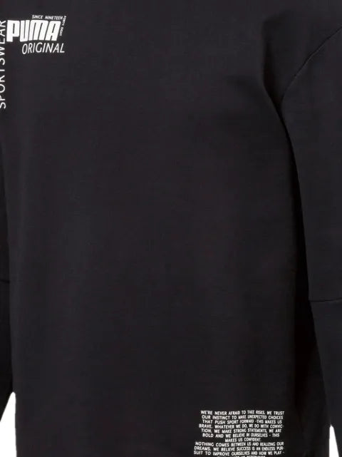 PUMA crew-neck long-sleeve sweatshirt