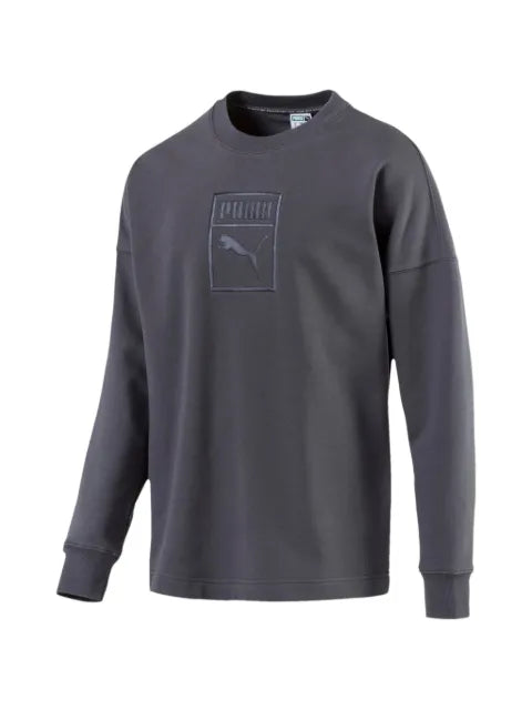 PUMA crew-neck logo sweatshirt