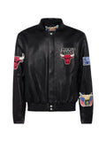 Jeff Hamilton chicago bulls appliquéd jacket